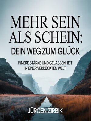 cover image of Mehr Sein als Schein